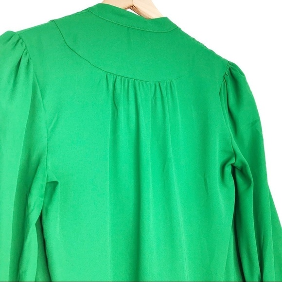 ANTHRO HD IN PARIS Ruffle Scallop Picea Button Up 4 - Picture 7 of 11